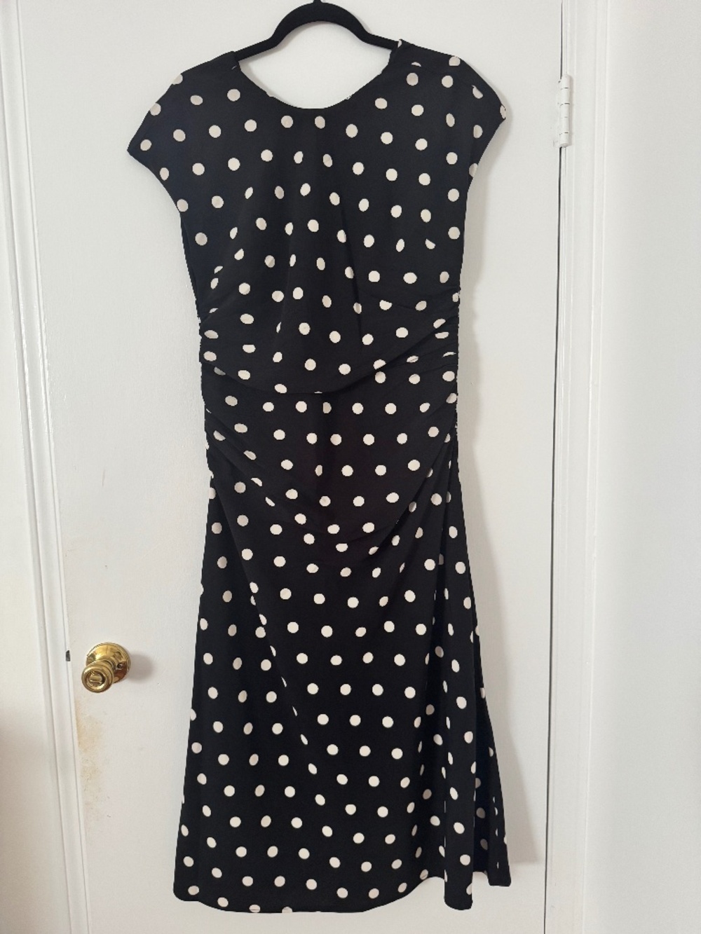 Abercrombie & Fitch Polka Dot Midi Dress